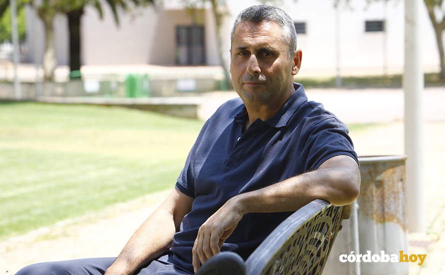 Rafael Sánchez Madrid posa para Córdoba Hoy