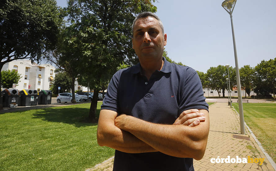 Rafael Sánchez Madrid posa para Córdoba Hoy