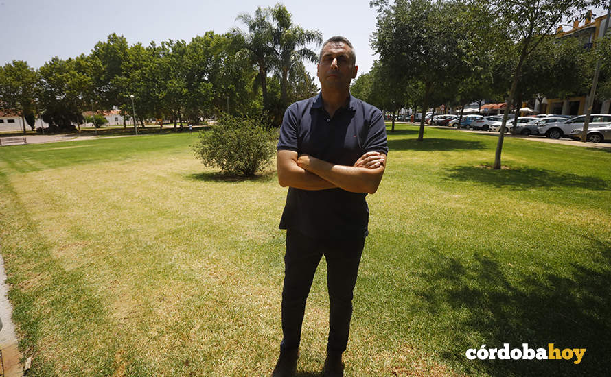 Rafael Sánchez Madrid posa para Córdoba Hoy