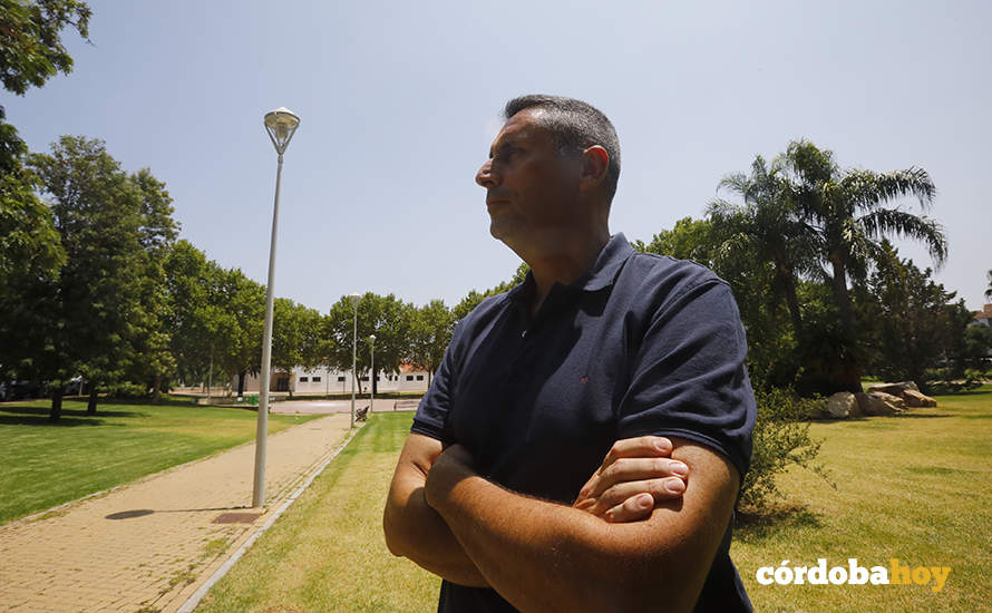 Rafael Sánchez Madrid posa para Córdoba Hoy