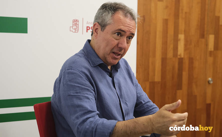 Juan Espadas posa para Córdoba Hoy FOTO JM AYALA