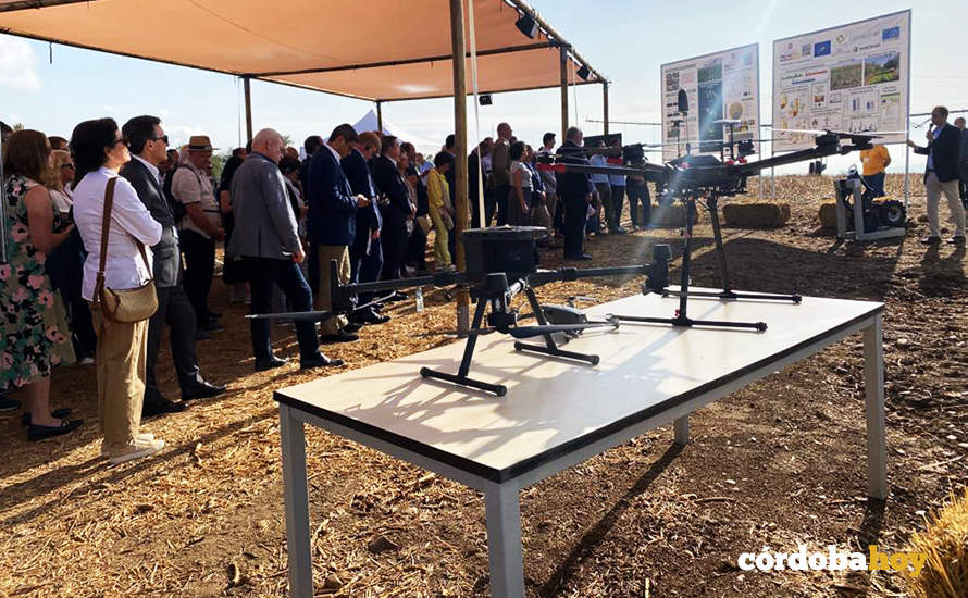 Visita de los ministros de Agricultura de la UE a la finca eperimental de la UCO