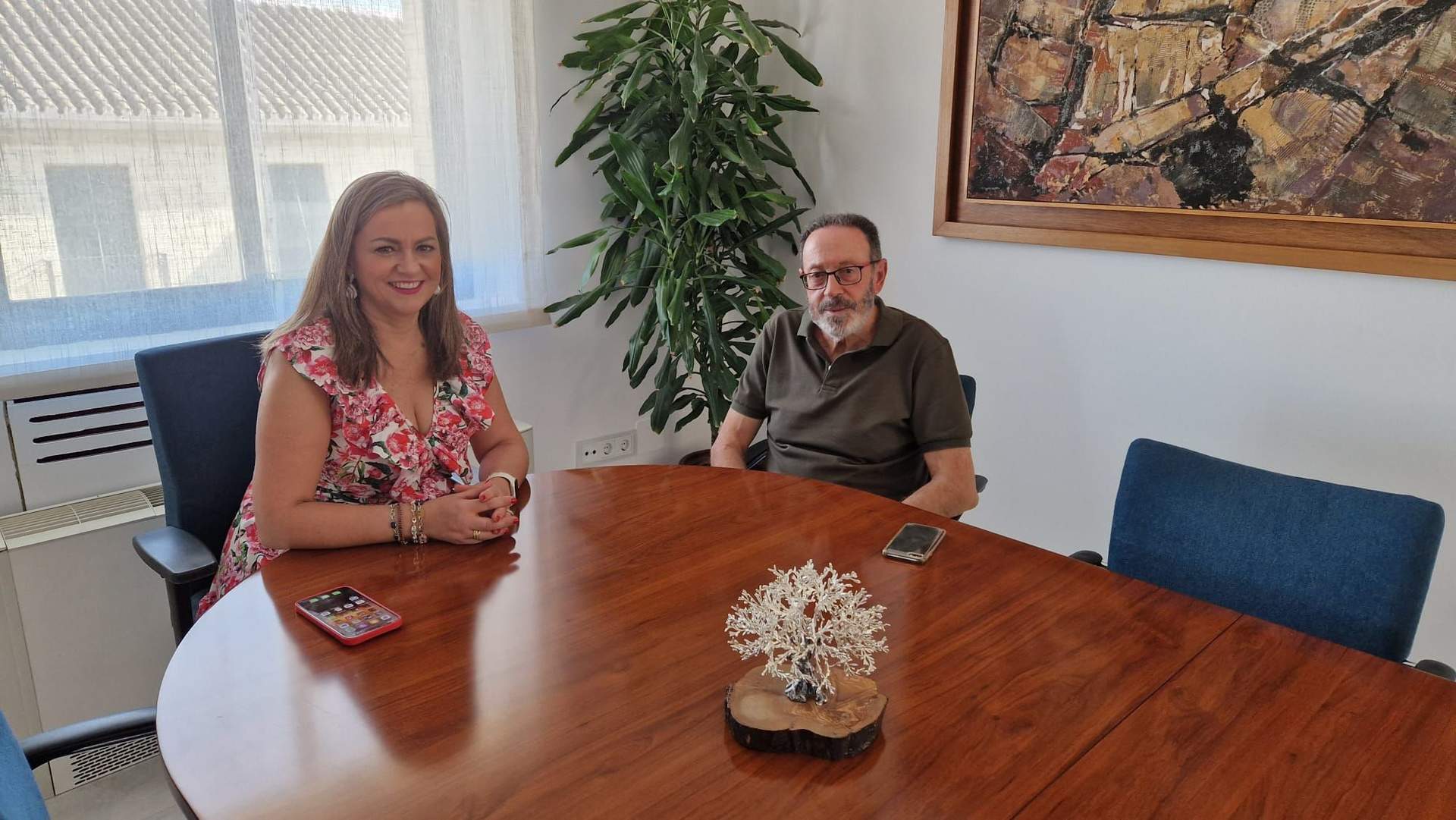 María Jesús Serrano y Cristóbal Tarifa