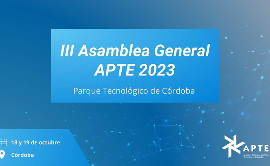 Cartel de la III asamblea general de APTE