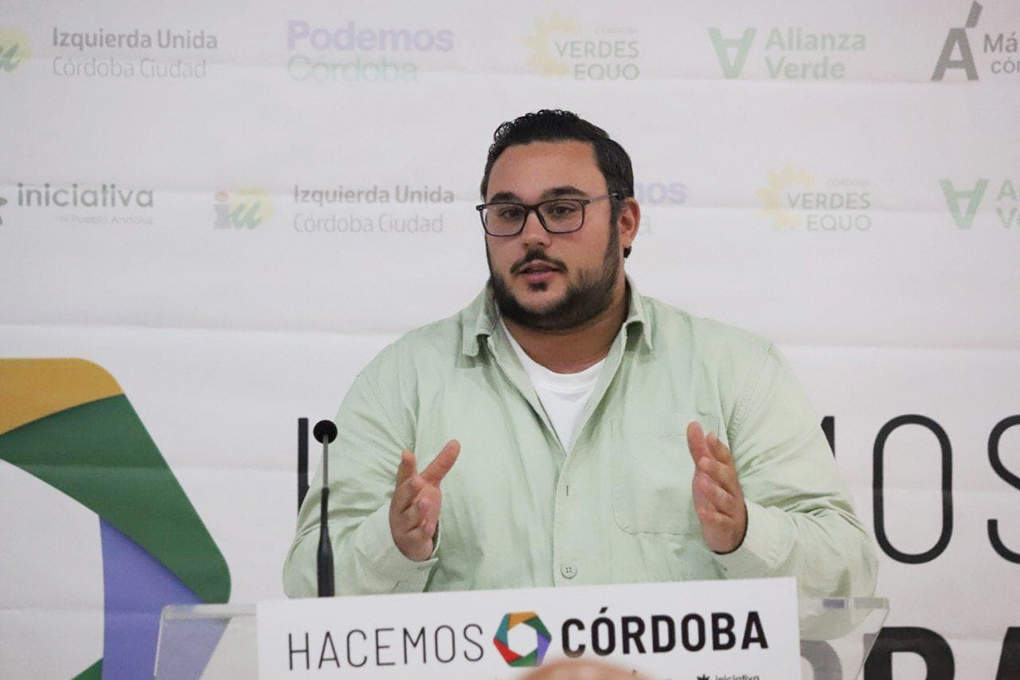 El concejal de Hacemos Córdoba Iván Fernández