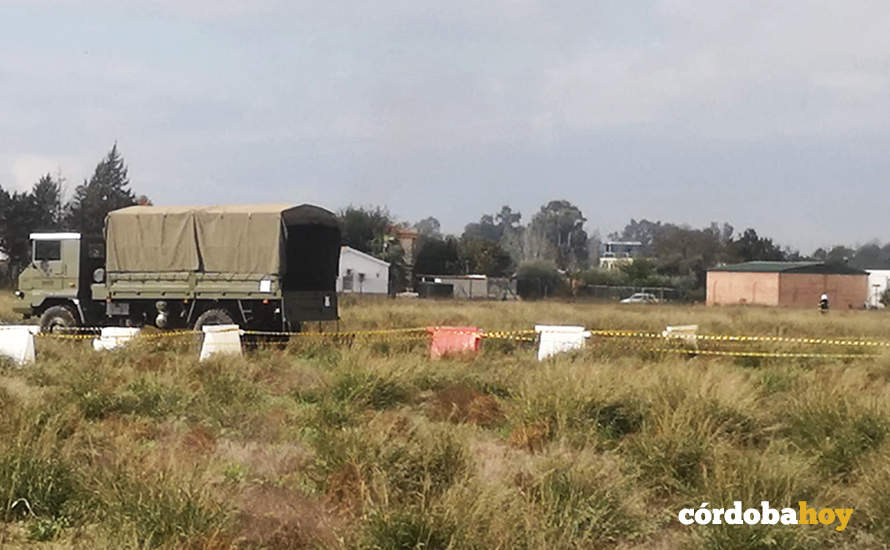 Simulacro de accidente aéreo en el Aeropuerto de Córdoba