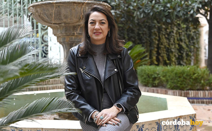 Virginia Navarro posa para Córdoba Hoy