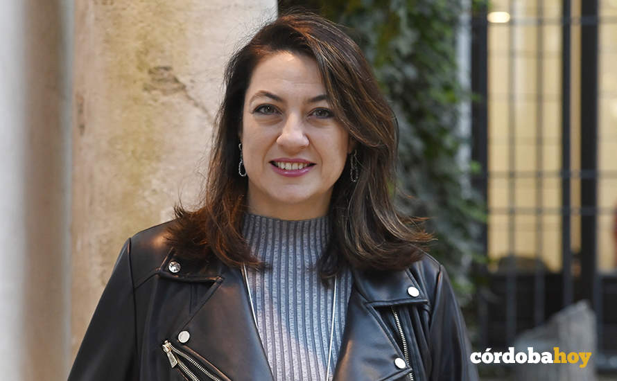 Virginia Navarro posa para Córdoba Hoy