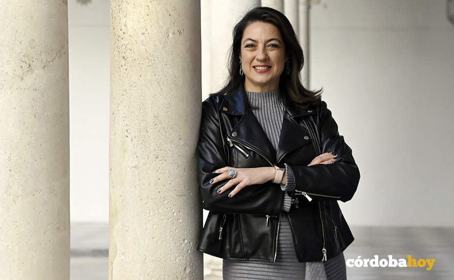 Virginia Navarro posa para Córdoba Hoy