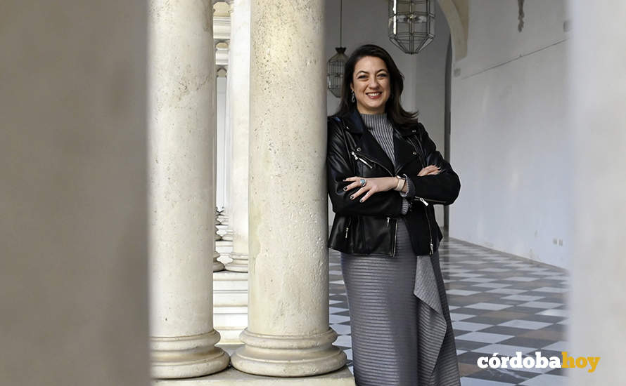 Virginia Navarro posa para Córdoba Hoy