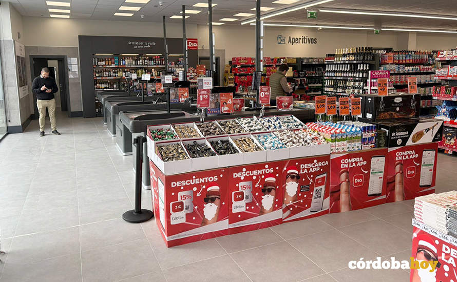 Interior de la tienda Dia de la Avenida de El Brillante