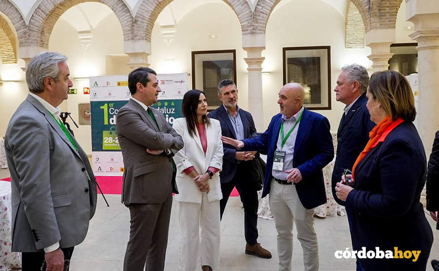 Clausura del I Congreso de Comercio Andaluz celebrado en Córdoba