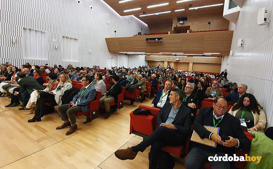 Clausura del I Congreso de Comercio Andaluz celebrado en Córdoba