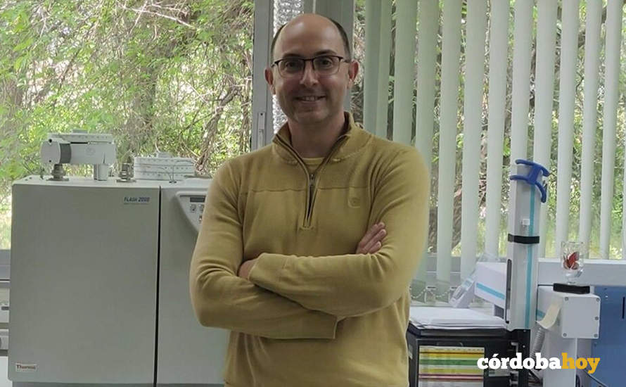 El investigador del Ifapa Alameda del Obispo y autor del estudio, Manuel Moreno