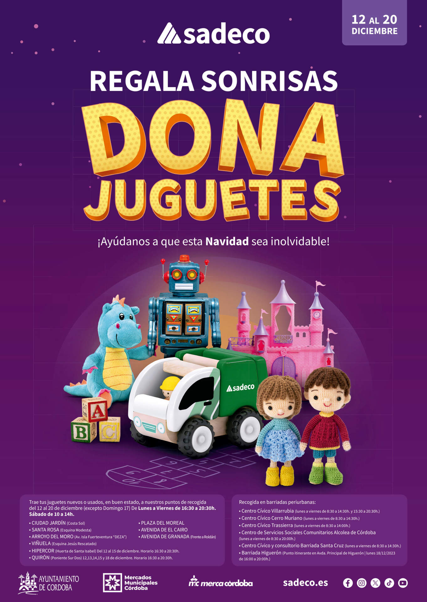 Campaña Regala sonrisas. Dona juguetes