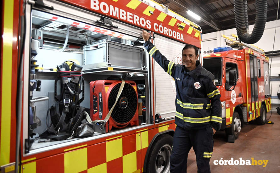 Gabriel Merchán posa para Córdoba Hoy