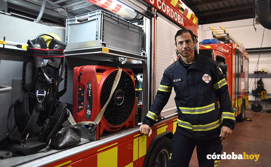 Gabriel Merchán posa para Córdoba Hoy