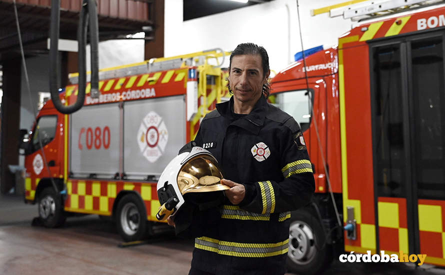 Gabriel Merchán posa para Córdoba Hoy