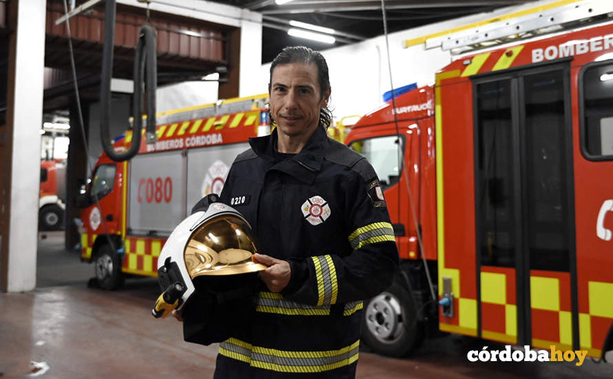 Gabriel Merchán posa para Córdoba Hoy