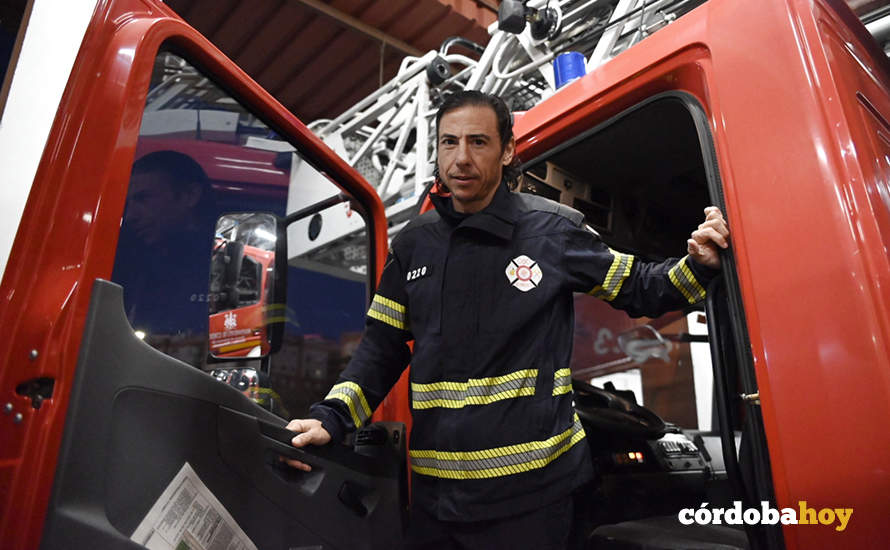 Gabriel Merchán posa para Córdoba Hoy