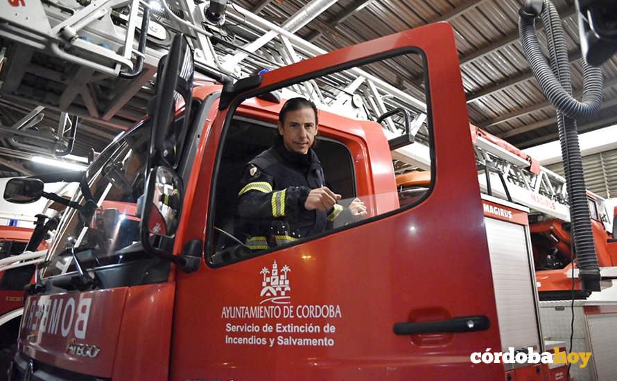 Gabriel Merchán posa para Córdoba Hoy