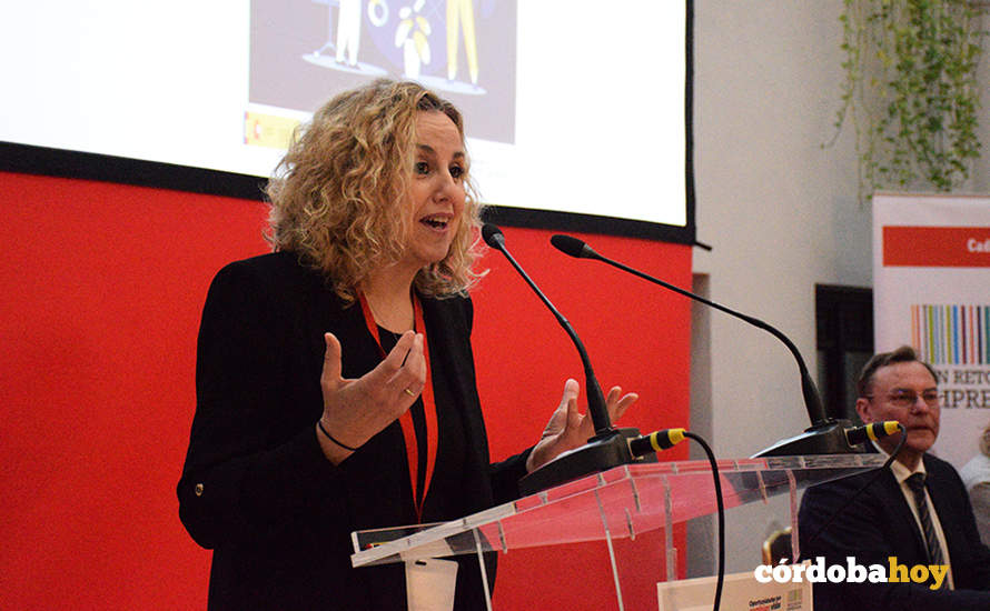 Beatriz García, responsable de Empleo de Cruz Roja FOTO Jacob Rålund