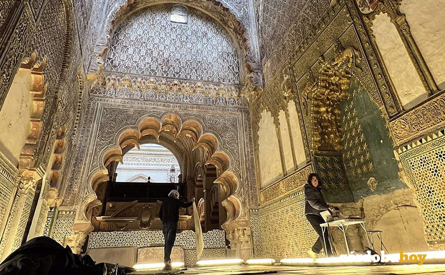 Trabajos de restauración en la Capilla Real de la Mezquita-Catedral de Córdoba