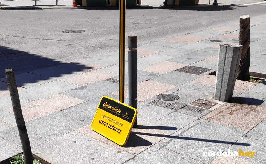 Acto vandálico en las inmediaciones de la Cruz de la Cuesta del Bailío