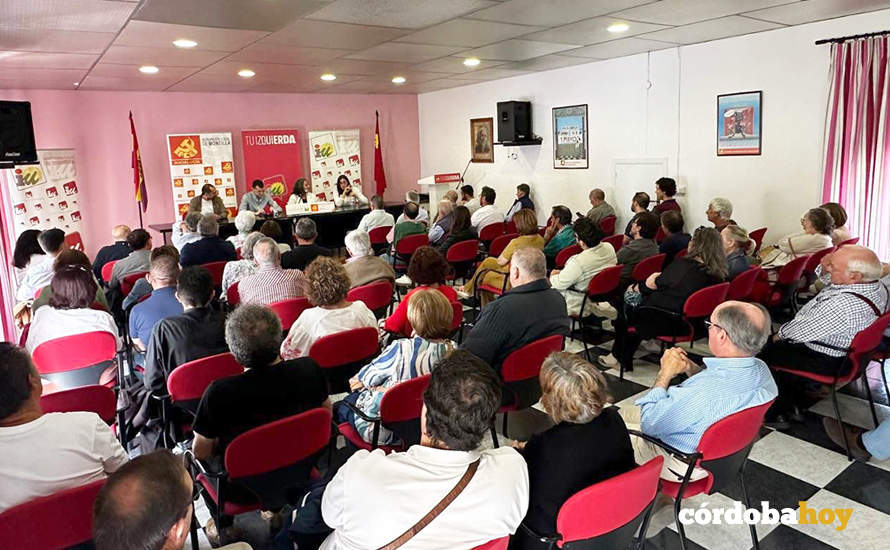 Antonio Maíllo en Montilla