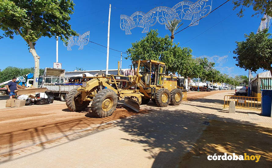 Montaje de la Feria de Córdoba 2024