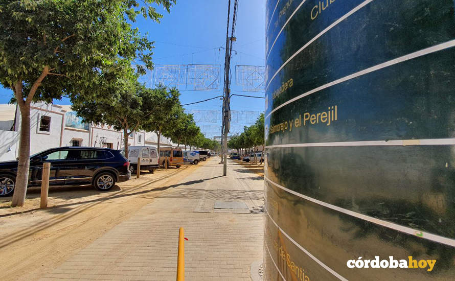 Montaje de la Feria de Córdoba 2024
