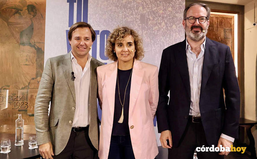 Antonio Repullo, Dolors Monserrat y Adolfo Molina
