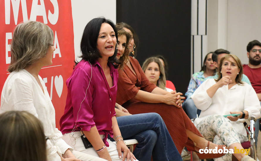 Rafi Crespín, secretaria general del PSOE de Córdoba