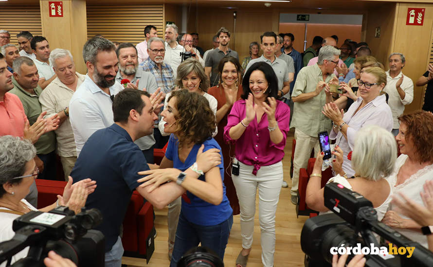 María Jesús Montero, en Córdoba
