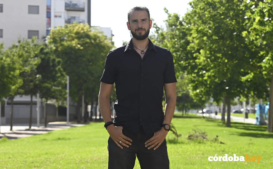 Guillermo Pérez Lozano posa para Córdoba Hoy