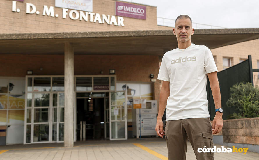 Ángel Ortiz posa para Córdoba Hoy