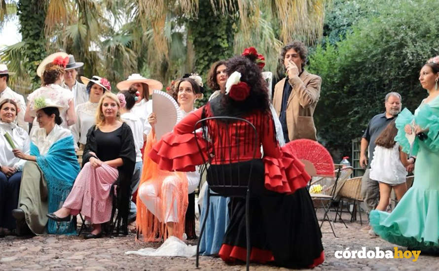 Recreación actual del cuadro 'Feria de Córdoba'