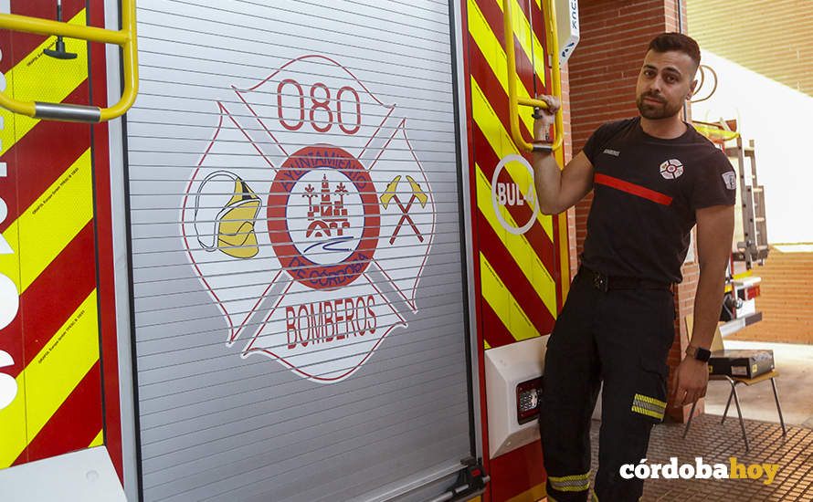 Jorge Díaz Lozano posa para Córdoba Hoy