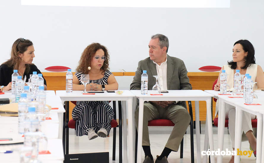 Visita de Juan Espadas a Cermi en Córdoba FOTO PSOE