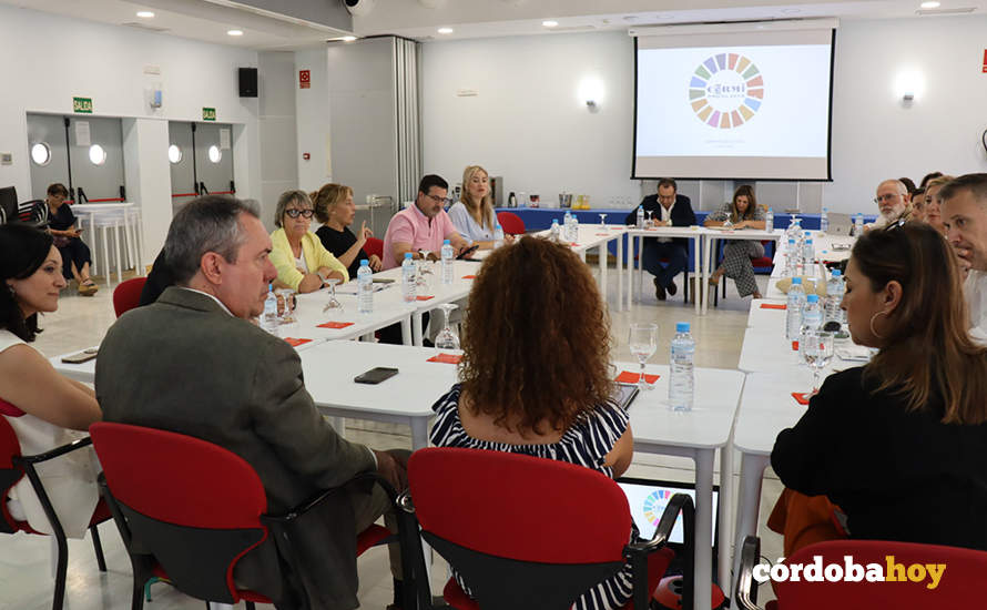 Visita de Juan Espadas a Cermi en Córdoba FOTO PSOE