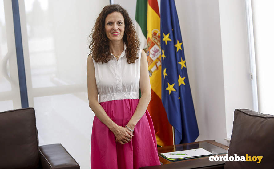 Amelia Quintero posa para Córdoba Hoy