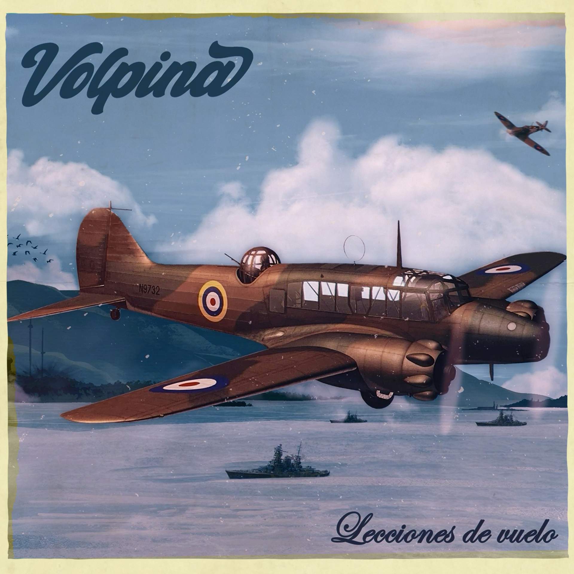 Carátula de Lecciones de vuelo, de Volpina