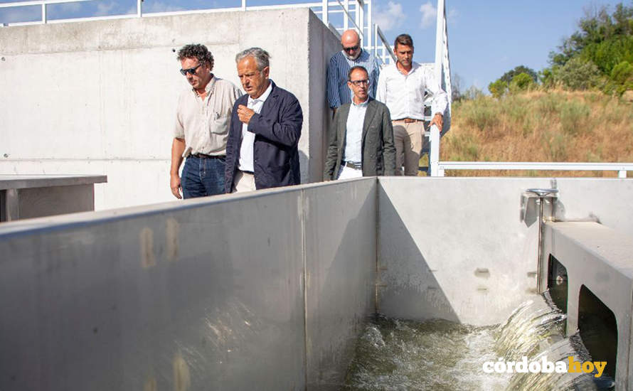 Visita de Salvador Fuentes a Sierra Boyera FOTO DIPUTACIÓN