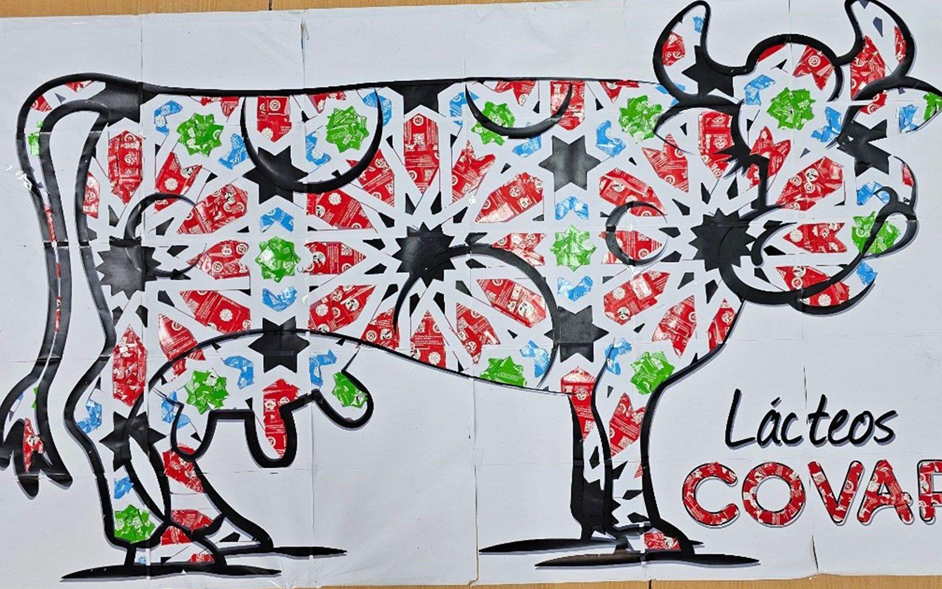 Segundo premio del concurso 'Diseña con Covap. Tu creatividad es la leche'
