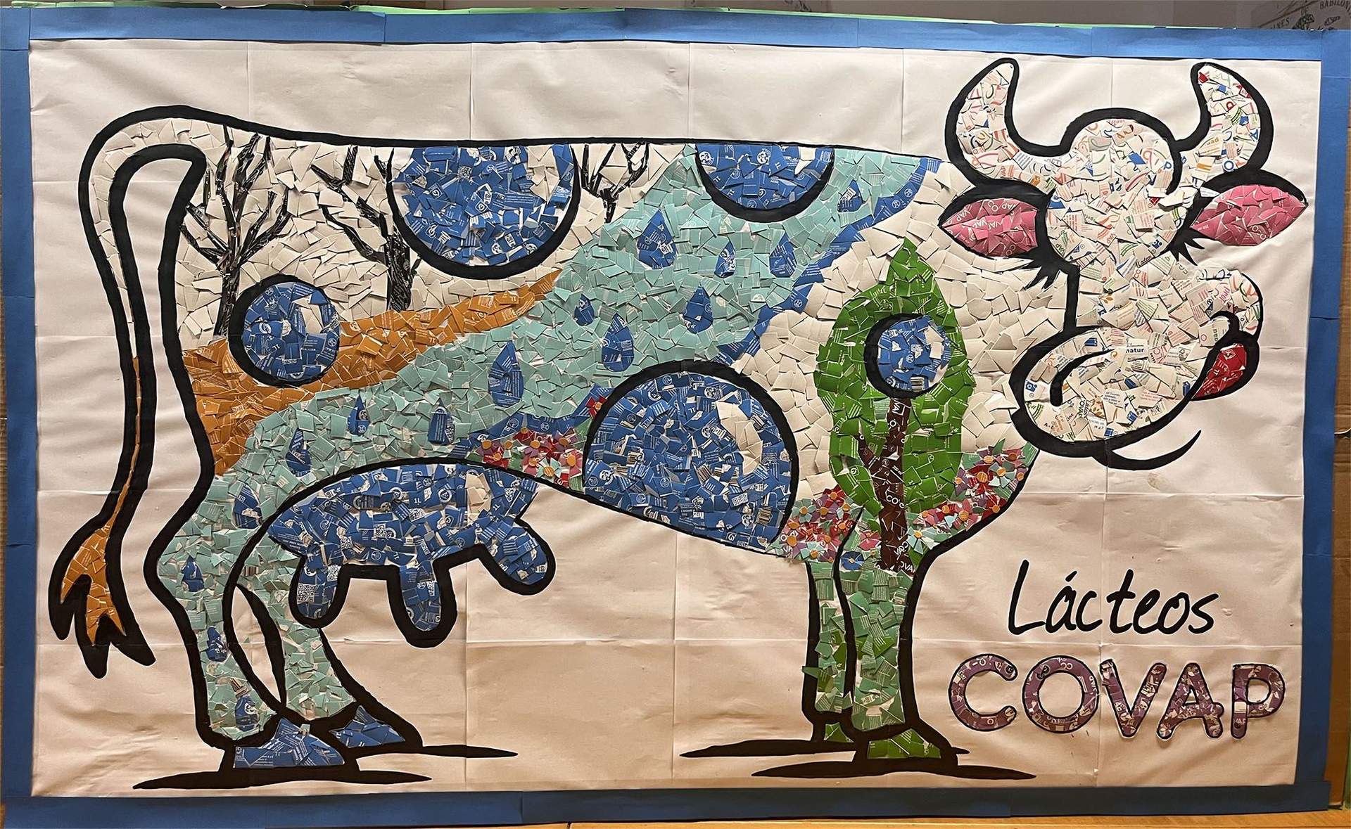 Tercer premio del concurso 'Diseña con Covap. Tu creatividad es la leche'