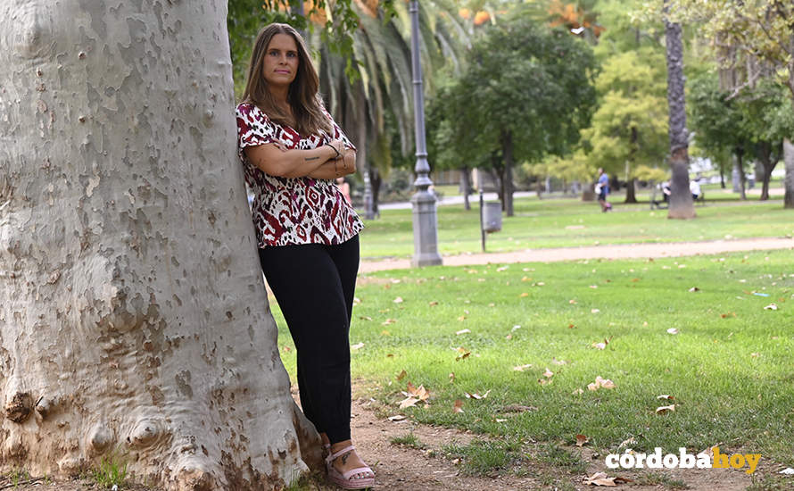 Patricia de la Obra posa para Córdoba Hoy FOTO JM AYALA