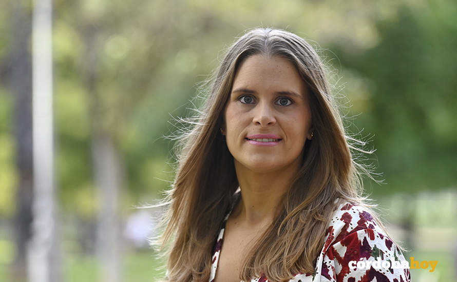 Patricia de la Obra posa para Córdoba Hoy FOTO JM AYALA