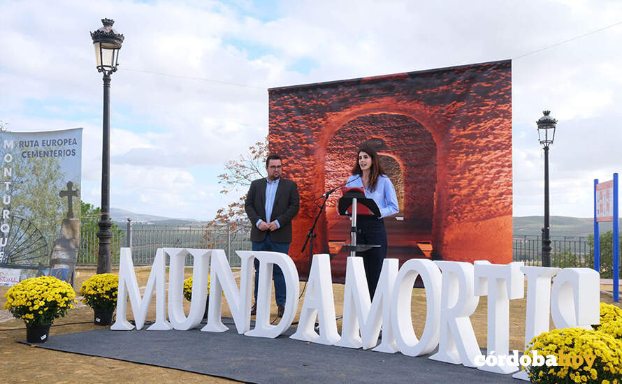 Antonio Castro, alcalde de Monturque, en la pasada edición de Mundamortis