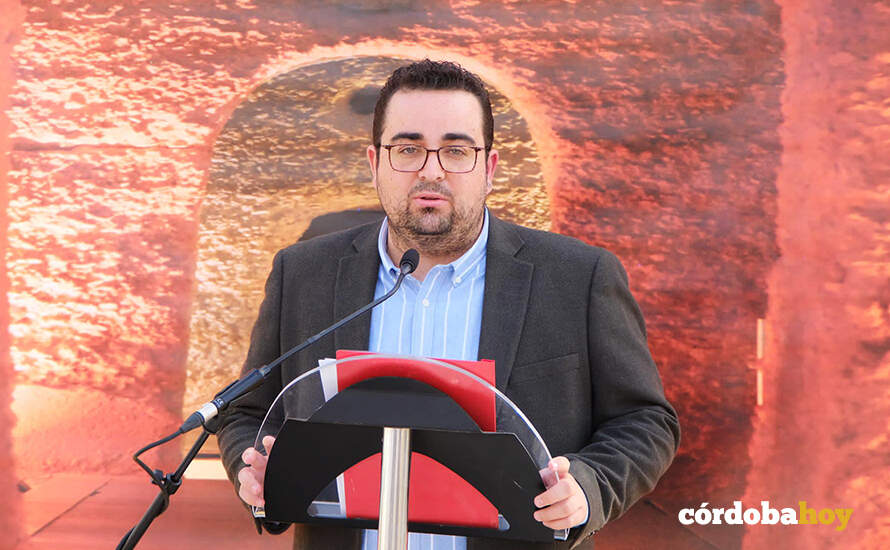 Antonio Castro, alcalde de Monturque, en la pasada edición de Mundamortis
