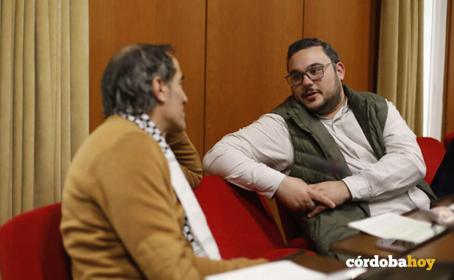 La portavoz de Vox, Paula Badanelli, en el Pleno FOTO AYUNTAMIENTO DE CÓRDOBA